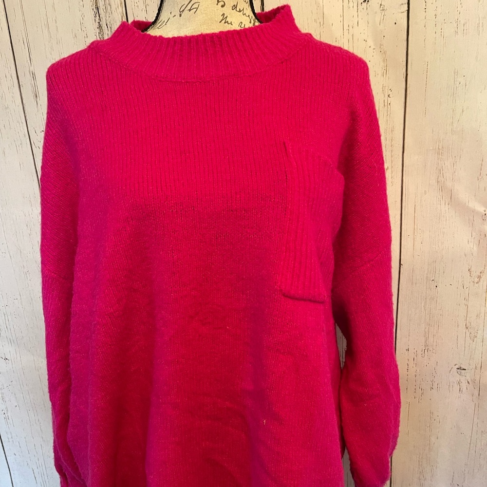 Chic soul ladies pink sweater